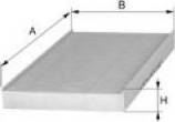 Uniflux Filters XC278 - Suodatin, sisäilma inparts.fi