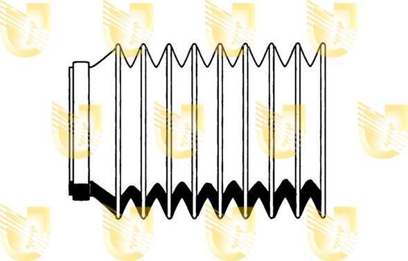 Unigom 391154 - Suojus / palje, iskunvaimentaja inparts.fi