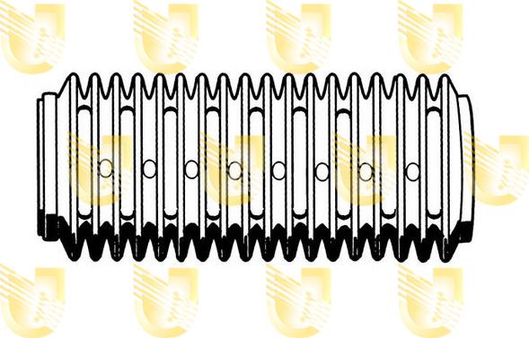 Unigom 391823 - Suojus / palje, iskunvaimentaja inparts.fi