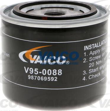 VAICO V95-0088 - Öljynsuodatin inparts.fi