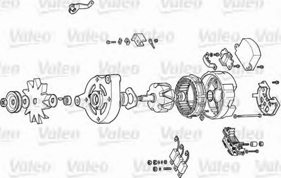 Valeo 9AR5084L - Laturi inparts.fi