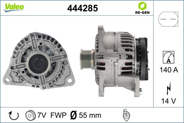 Valeo 444285 - Laturi inparts.fi