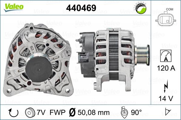 Valeo 440469 - Laturi inparts.fi