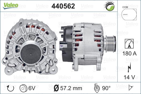 Valeo 440562 - Laturi inparts.fi