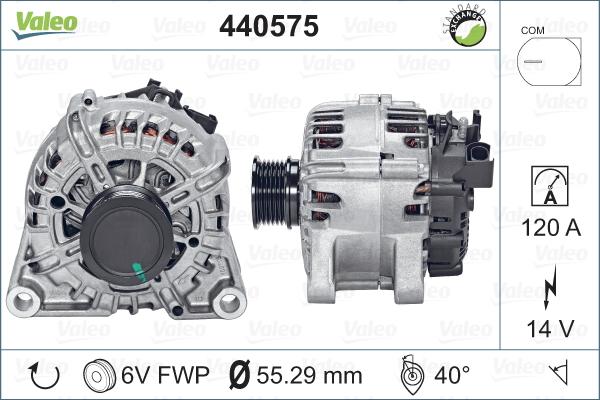 Valeo 440575 - Laturi inparts.fi