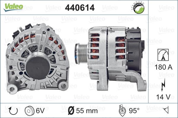 Valeo 440614 - Laturi inparts.fi