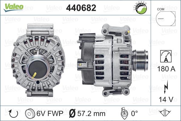 Valeo 440682 - Laturi inparts.fi