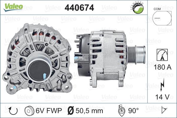 Valeo 440674 - Laturi inparts.fi