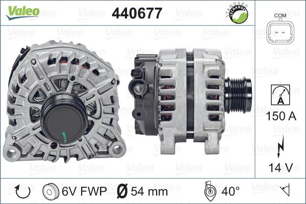 Valeo 440677 - Laturi inparts.fi