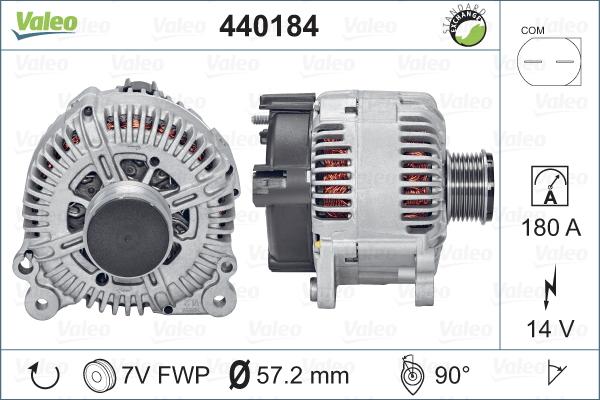 Valeo 440184 - Laturi inparts.fi