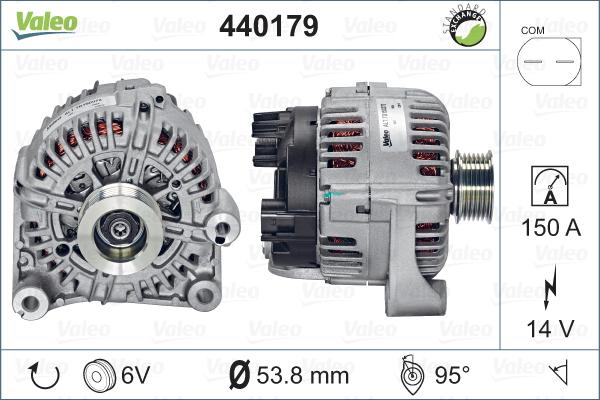 Valeo 440179 - Laturi inparts.fi