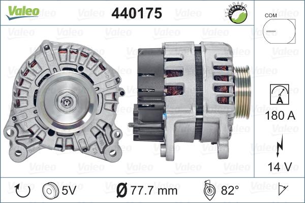 Valeo 440175 - Laturi inparts.fi