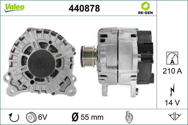 Valeo 440878 - Laturi inparts.fi