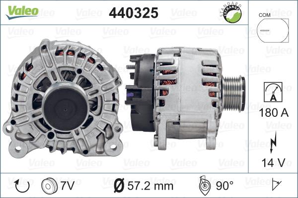 Valeo 440325 - Laturi inparts.fi