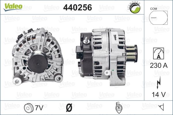 Valeo 440256 - Laturi inparts.fi