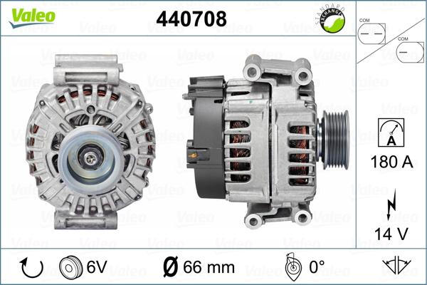 Valeo 440708 - Laturi inparts.fi