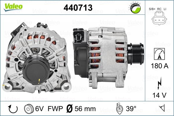 Valeo 440713 - Laturi inparts.fi