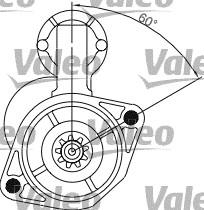 Valeo 455905 - Käynnistinmoottori inparts.fi