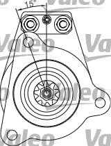 Valeo 455623 - Käynnistinmoottori inparts.fi