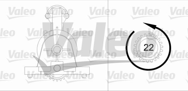 Valeo 455892 - Käynnistinmoottori inparts.fi