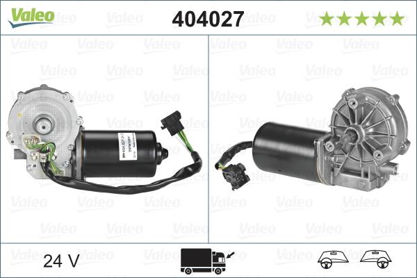 Valeo 404027 - Pyyhkijän moottori inparts.fi