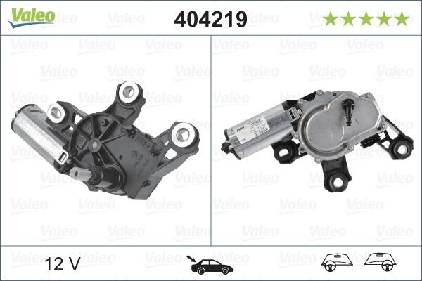 Valeo 404219 - Pyyhkijän moottori inparts.fi