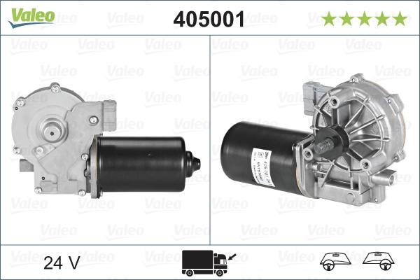 Valeo 405001 - Pyyhkijän moottori inparts.fi