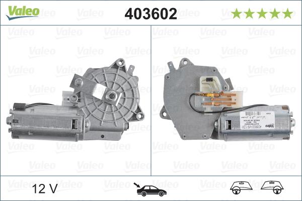 Valeo 403602 - Pyyhkijän moottori inparts.fi