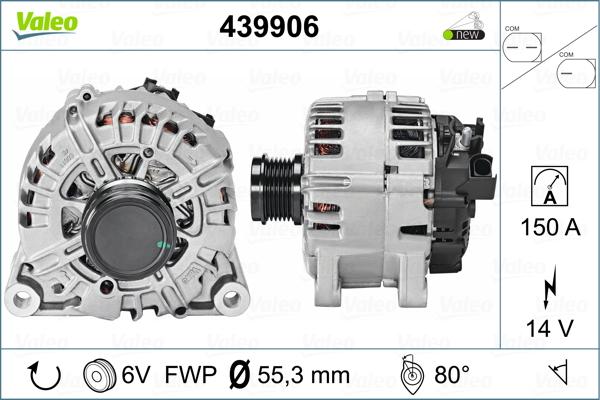 Valeo 439906 - Laturi inparts.fi