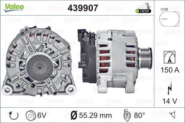 Valeo 439907 - Laturi inparts.fi