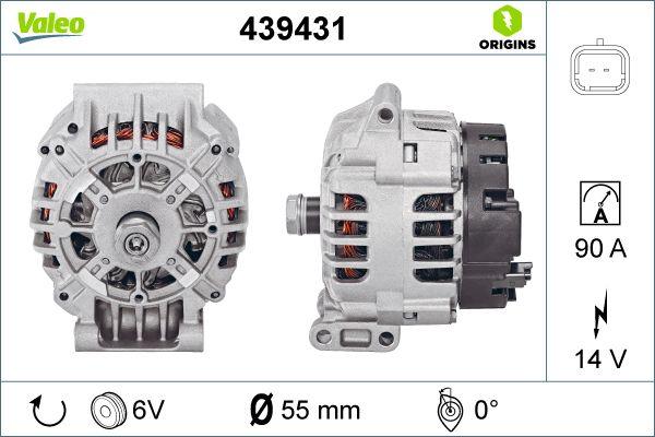 Valeo 439431 - Laturi inparts.fi