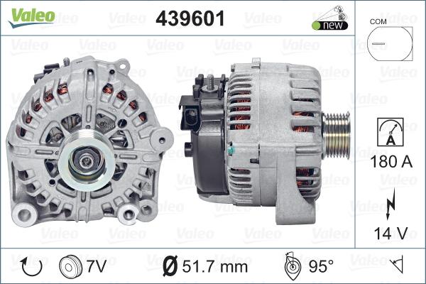 Valeo 439601 - Laturi inparts.fi