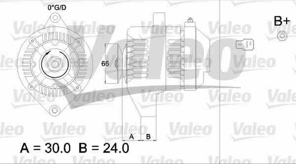 Valeo 436497 - Laturi inparts.fi