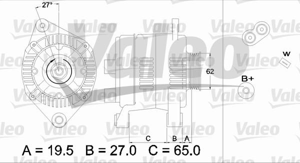 Valeo 436469 - Laturi inparts.fi