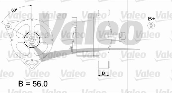 Valeo 436418 - Laturi inparts.fi