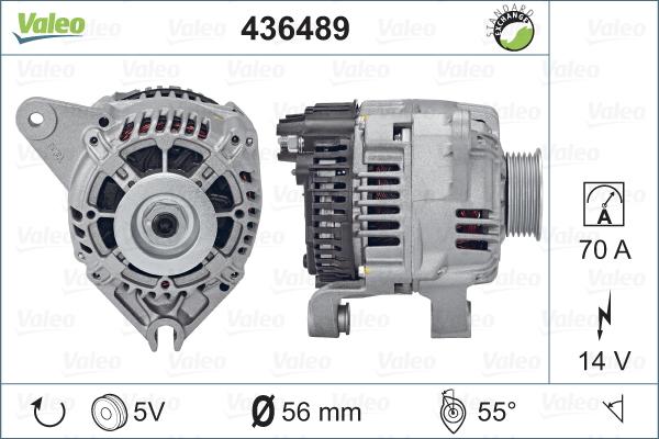 Valeo 436489 - Laturi inparts.fi