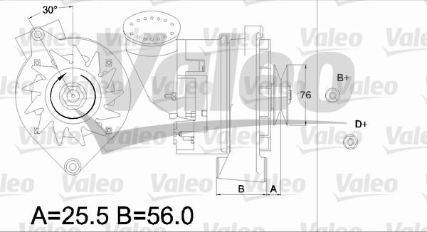 Valeo 436480 - Laturi inparts.fi