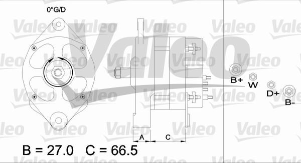 Valeo 436434 - Laturi inparts.fi