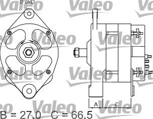 Valeo 436434 - Laturi inparts.fi