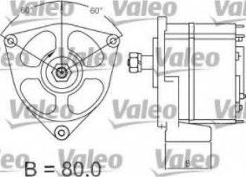 Valeo 436429 - Laturi inparts.fi