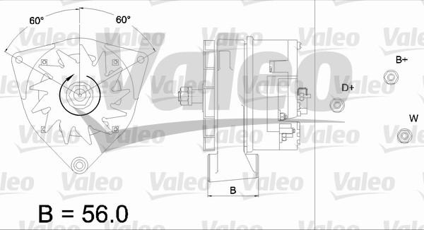 Valeo 436420 - Laturi inparts.fi