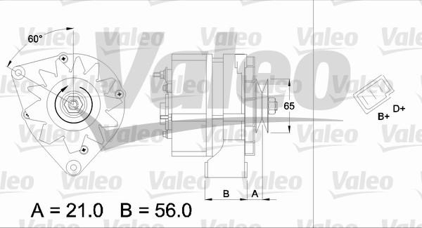 Valeo 436556 - Laturi inparts.fi