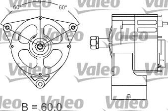 Valeo 436589 - Laturi inparts.fi