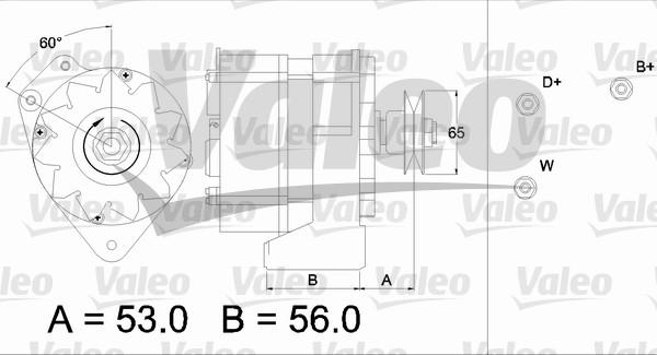 Valeo 436581 - Laturi inparts.fi