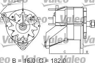 Valeo 436588 - Laturi inparts.fi