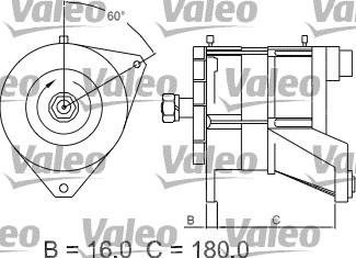 Valeo 436582 - Laturi inparts.fi