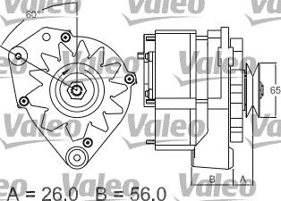 Valeo 436576 - Laturi inparts.fi