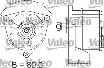 Valeo 436578 - Laturi inparts.fi