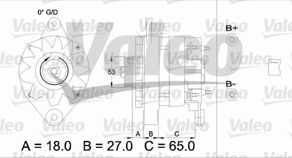 Valeo 436645 - Laturi inparts.fi