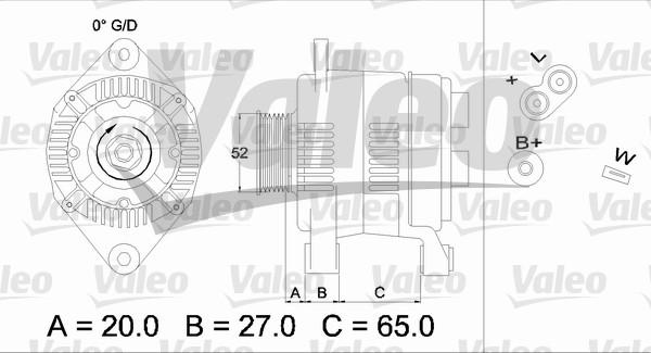 Valeo 436617 - Laturi inparts.fi